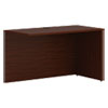 Mod Return Shell, Reversible (Left or Right), 48w x 24d x 29h, Traditional Mahogany