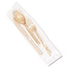 AbilityOne&trade; Biobase 3-Piece Cutlery Set