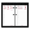 Daily Calendar Pad Refill, 6 x 3.5, White/Burgundy/Gray Sheets, 12-Month (Jan to Dec): 2024