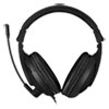 Xtream H5U Stereo Multimedia Headset with Mic, Binaural Over the Head, Black