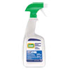 Disinfecting Cleaner with Bleach, 32 oz, Plastic Spray Bottle, Fresh Scent