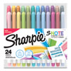 S-Note Creative Markers, Assorted Ink Colors, Chisel Tip, Assorted Barrel Colors, 24/Pack