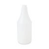 Embossed Spray Bottle, 24 oz, Clear, 24/Carton