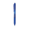 EnerGel-X Gel Pen, Retractable, Medium 0.7 mm, Blue Ink, Translucent Blue/Blue Barrel, Dozen