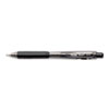 WOW! Retractable Ballpoint Pen 1mm Black Barrel Ink Dozen