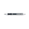 Client Retractable Ballpoint Pen 1mm Black Chrome Accents Barrel Black Ink