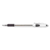 R.S.V.P. Stick Ballpoint Pen 1mm Translucent Barrel Black Ink 24 Pack