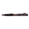 Refillable mechanical pencil is filled with #2 lead.