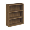 10500 Series Laminate Bookcase, Three-Shelf, 36w x 13.13d x 43.38h, Pinnacle