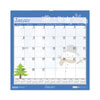 Recycled Seasonal Wall Calendar, Earthscapes Illustrated Seasons Artwork, 12 x 12, 12-Month (Jan to Dec): 2023