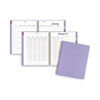 Harmony Weekly/Monthly Poly Planner, 11 x 8.5, Lilac Cover, 13-Month (Jan to Jan): 2023 to 2024