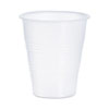 High-Impact Polystyrene Cold Cups, 7 oz, Translucent, 100 Cups/Sleeve, 25 Sleeves/Carton