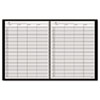 AAG8031005 - Recycled Four-Person Group Undated Daily Appointment Book, 8-1/2 x 11, Black