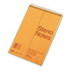 Standard Spiral Steno Book Gregg Rule 6 x 9 Green 80 Sheets