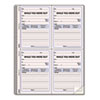 Wirebound Message Book 4 x 5 1 2 Two Part 200 Forms 120 Alert Labels