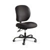 Alday Intensive-Use Chair, Supports Up to 500 lb, 17.5" to 20" Seat Height, Black