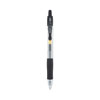 G2 Premium Gel Pen Convenience Pack, Retractable, Extra-Fine 0.38 mm, Black Ink, Smoke/Black Barrel, Dozen