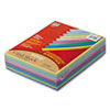 Array Card Stock 65 lb. Letter Assorted Colors 250 Sheets Pack