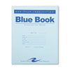 Exam Blue Book Legal Rule 8 1 2 x 7 White 12 Sheets 24 Pages