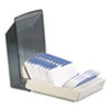 Rolodex&trade; Covered Business Card File