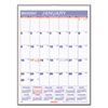 AT-A-GLANCE&reg; Monthly Wall Calendar with Ruled Daily Blocks