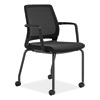 Medina Guest Chair, Supports Up to 275 lb, 18" Seat Height, Black Seat/Back/Base, Ships in 1-3 Business Days