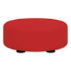 Learn 15" Round Vinyl Floor Seat, 15" dia x 5.75"h, Red, Ships in 1-3 Business Days