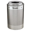 Rubbermaid&reg; Commercial Silhouette Round Recycling Collection