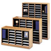 Safco&reg; Wood E-Z Stor&reg; Literature Organizers