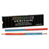 Verithin Double Ended Colored Pencils Blue Red Dozen