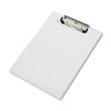 Acrylic Clipboard 1 2 quot; Capacity Holds 8 1 2w x 12h Clear