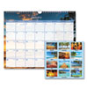 Tropical Escape Wall Calendar, Tropical Escape Photography, 15 x 12, Pale Blue/Multicolor Sheets, 12-Month (Jan to Dec): 2023