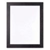 Self Adhesive Sign Holders, 11 x 17 Insert, Clear with Black Border, 2/Pack