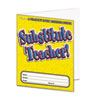 Substitute Teacher Essential Laminated Folder PreK 6 16 Pages