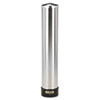 Large Water Cup Dispenser w Removable Cap Wall Mounted Stainless Steel