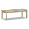 80000 Series Laminate Occasional Coffee Table, Rectangular, 48w x 20d x 16h, Kingswood Walnut
