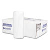High-Density Commercial Can Liners, 60 gal, 17 mic, 38" x 60", Clear, 25 Bags/Roll, 8 Interleaved Rolls/Carton