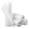 High-Density Commercial Can Liners, 60 gal, 16 mic, 43" x 48", Natural, 25 Bags/Roll, 8 Interleaved Rolls/Carton