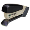 15-sheet compact EcoStapler™ with recycled materials and patented one-finger stapling power.