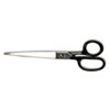 Hot Forged Carbon Steel Shears, 9" Long, 4.5" Cut Length, Black Straight Handle