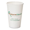 NatureHouse&reg; Compostable Paper/PLA Hot Cups