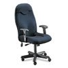 Mayline&reg; Comfort Series Executive High-Back Swivel/Tilt Chair with Cut-Out Feature