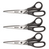 Value Line Stainless Steel Shears 8 quot; Long 3 Pack