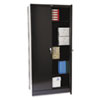 78" High Deluxe Cabinet, 36w x 18d x 78h, Black