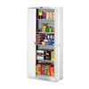 78 quot; High Deluxe Cabinet 36w x 18d x 78h Light Gray