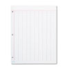 Data Pad w Numbered Column Headings 11 x 8 1 2 White 50 Sheets