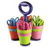 Westcott&reg; Scissor Caddy with 24 Kids' Scissors