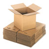 Cubed Fixed-Depth Corrugated Shipping Boxes, Regular Slotted Container, X-Large, 12" x 12" x 12", Brown Kraft, 25/Bundle