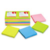 Universal&reg; Standard Self-Stick Neon Color Note Pads