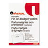 Universal&reg; Clear Badge Holders With Inserts